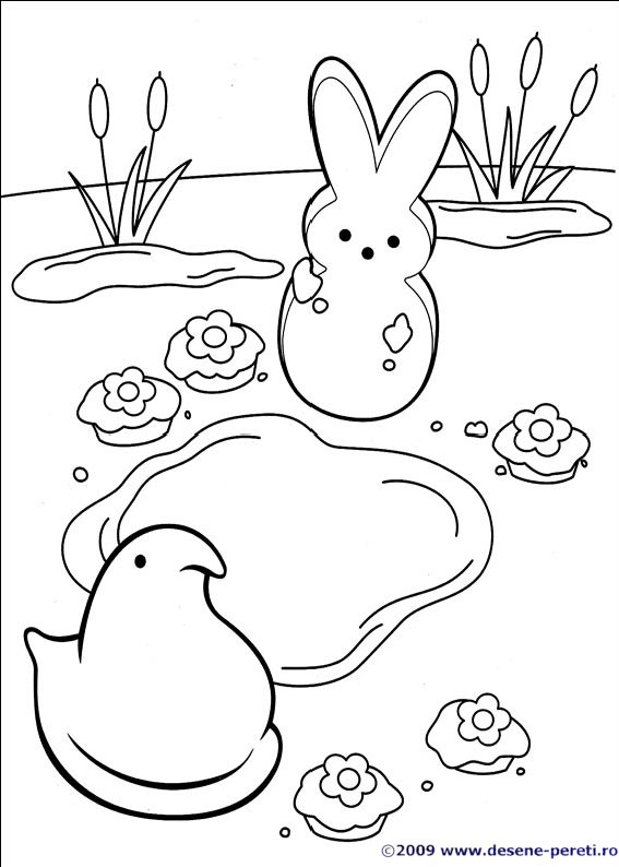 peeps desene colorat